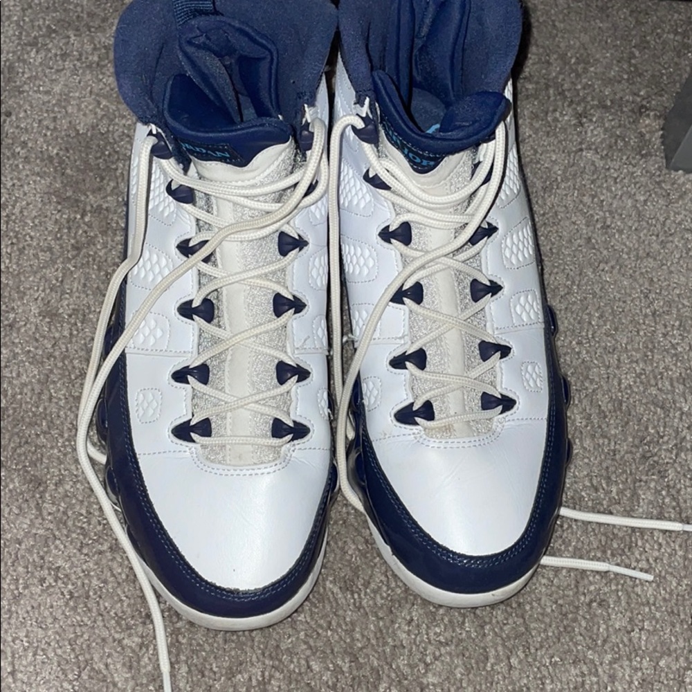 blue jordan 9s